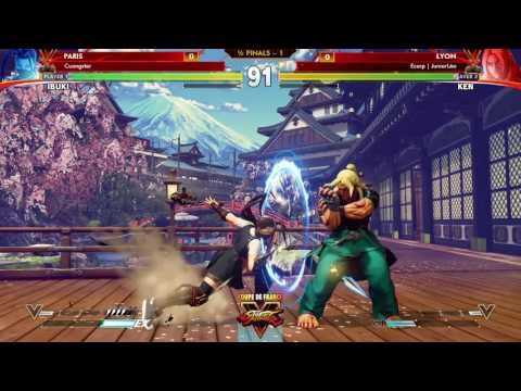 Coupe de France SFV - Demi finale Paris vs Lyon - Match 1 - Cuongster vs Junior Leo