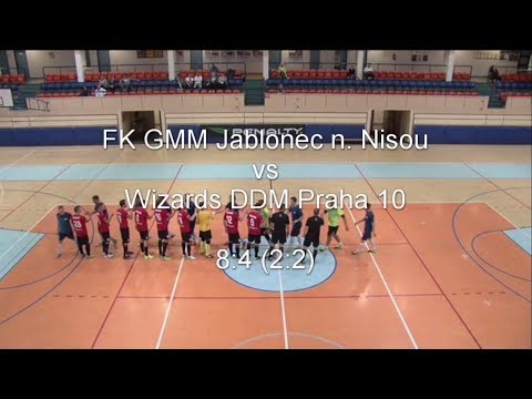 2.kolo - FK GMM Jablonec - Wizards DDM Praha 10 8:4 (2:2)
