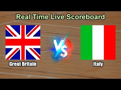 Great Britain vs Italy Live Score - Europe Europe qualifiers