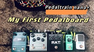 Video thumbnail for Building My first guitar pedalboard(pedaltrain nano+) by Sennnji 717