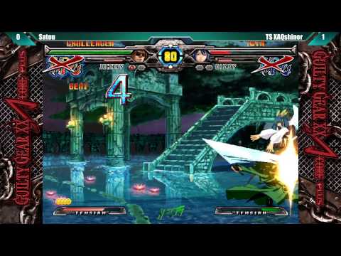 NEC 15 Guilty Gear Accent Core +R Losers Finals Satou vs XAQshinor
