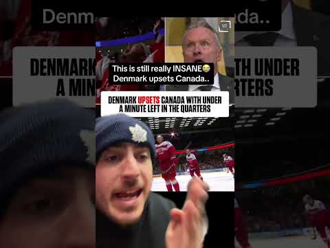 The standard is so high because of Canada’s hockey History🇨🇦 #hockey #canada #denmark