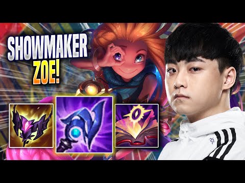 SHOWMAKER BRINGS BACK ZOE! - DK ShowMaker Plays Zoe MID vs Sylas! | Season 2023