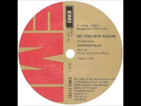Copperfield - So you win again