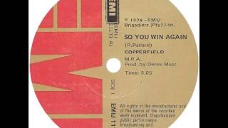 Copperfield - So you win again