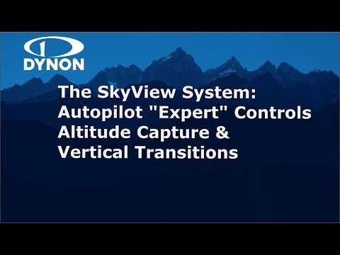 SkyView Autopilot - Expert Mode #5: Capturing Altitudes & Making Vertical Transitions