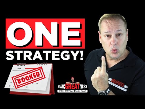 The ONE Strategy to Fill Your HVAC Schedule (Without Ads)