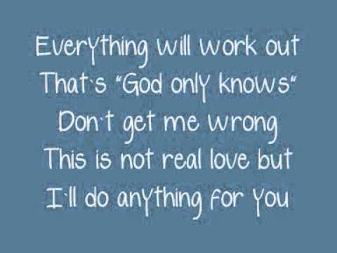 A Whole New World God Only Knows (Lyrics)