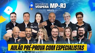 Concurso MP-RJ | Revisão de Véspera | Analista - Área Processual | Ceisc Concursos