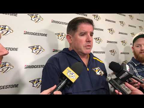 Peter Laviolette discusses Pekka Rinne
