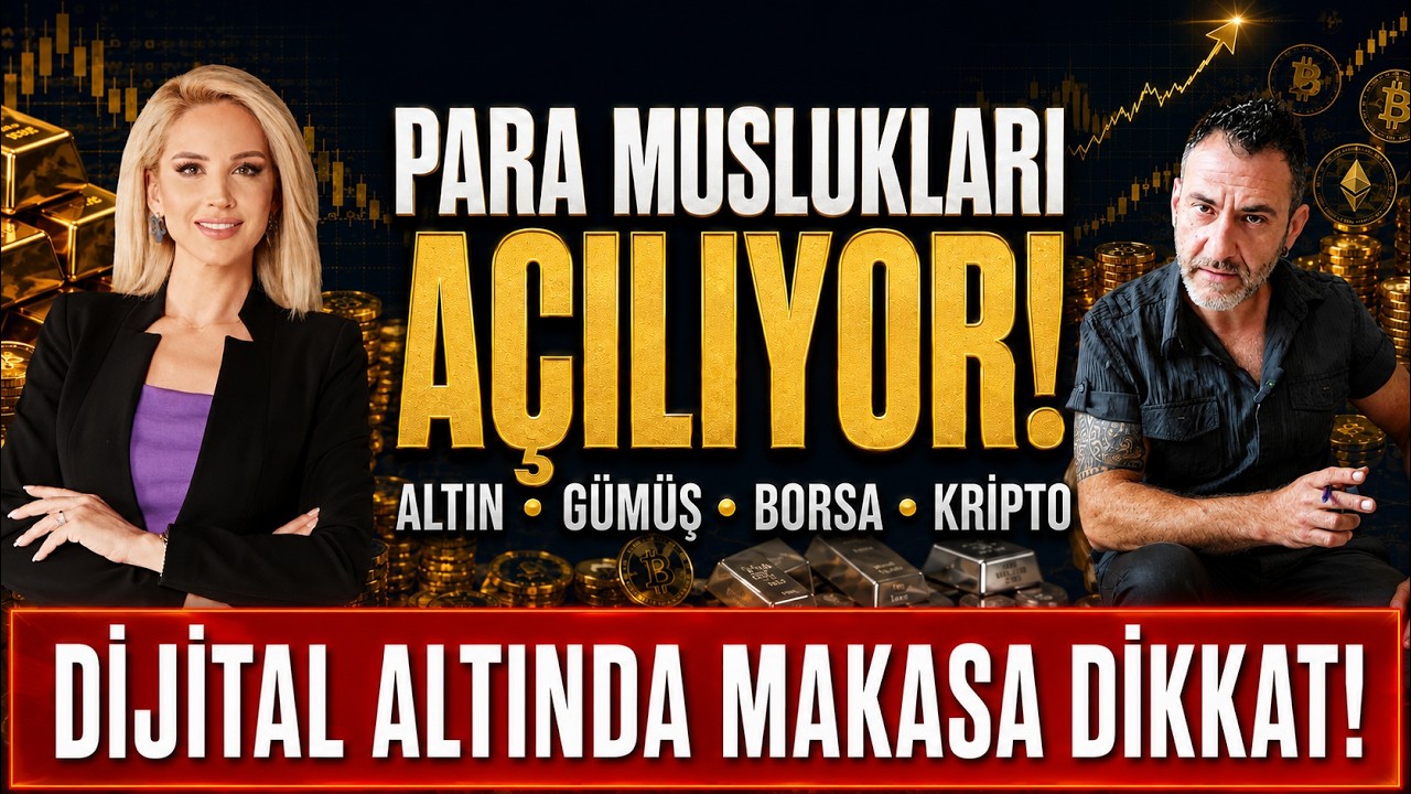 Altın-Gümüşte Yeni Hedef! Banka Makası Tuzağı ve Karekod Uygulaması | Ekonomist Çoban Mustafa Yılmaz