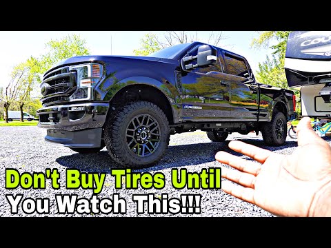 These Are The Wrong Tires For Towing A Fifth Wheel!!! || Don't Buy These For HD's!