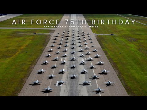 Air Force 75th Birthday