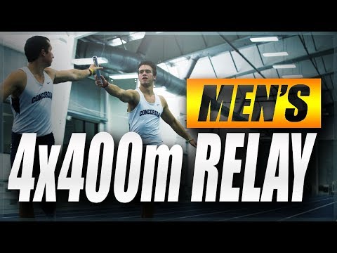 2019 GPAC Indoor - Men's 4x400m Relay - Heat 2