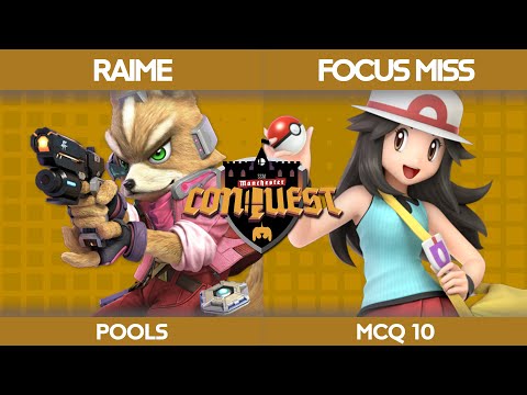 Manchester Conquest 10 -  Raime (Fox) vs Focus Miss (Pokemon Trainer) Pools