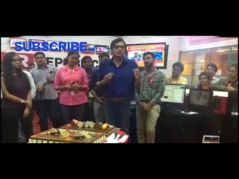 Arnab thanked his team on his birthday | See his birthday celebration