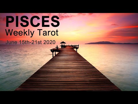 PISCES WEEKLY TAROT READING  "SECOND CHANCES PISCES!"  June 15th-21st 2020 Intuitive Tarot Forecast