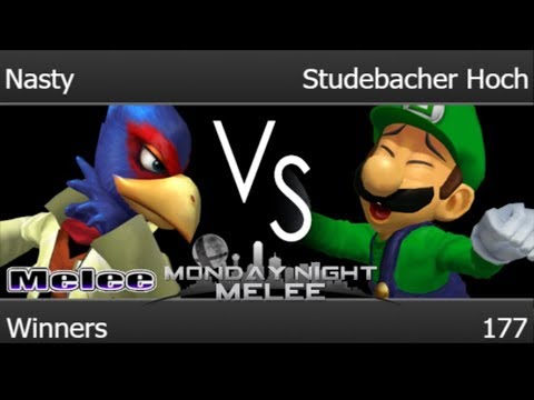 MNM 177 - Nasty (Falco) vs TLOC | Studebacher Hoch (Luigi) Winners - Melee