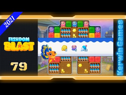 Fishdom Blast Level 79 - No Boosters - 30 moves (2021)