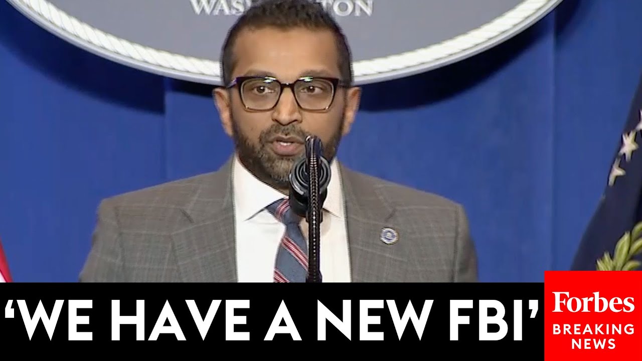 FBI Dir. Kash Patel Celebrates 'Complete And Total Annihilation Of The Weaponization Of Justice'