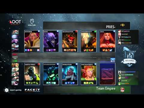 Pries vs Team Empire - Game 2 - BTS Europe #2 - Llama & Scant