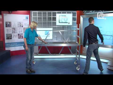ZARGES Klappgerüst Compact bei Betriebseinrichter TV