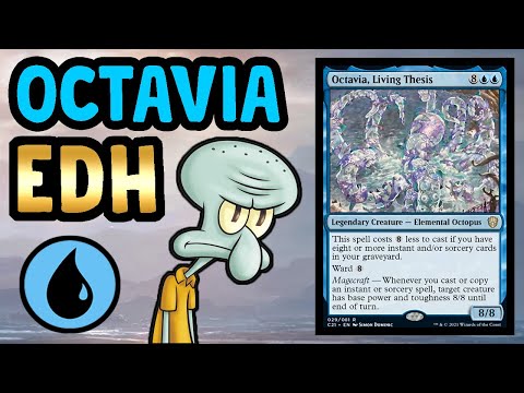 🐙 Octavia, Living Thesis EDH Deck Tech | Self Mill Spellslinger 【 Commander 】