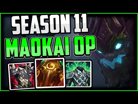 MAOKAI TOP BEGINNERS GUIDE FOR CARRYING SOLO QUEUE | Best Ruines/Build Maokai Commentary Guide S11