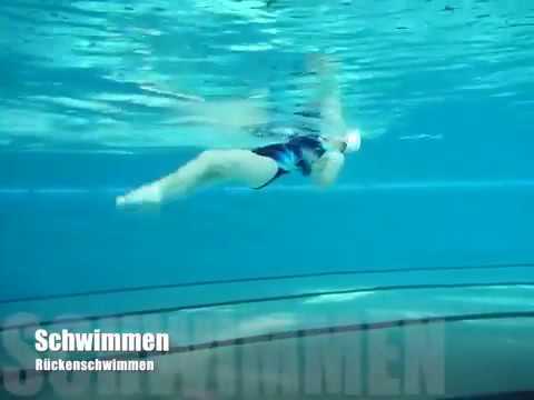 Rückenschwimmen-Technik