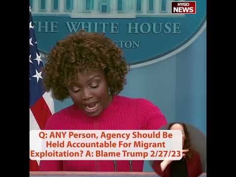 Q: ANY Person, Agency Should Be Held Accountable For Migrant Exploitation? A: Blame Trump
