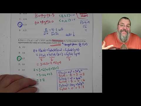 Calc 3, Final walkthrough (Spring 2025)