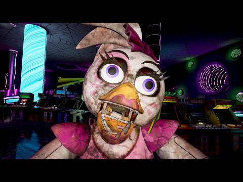 Chica says WTF if Gregory shoots her lol - FNAF Security Breach