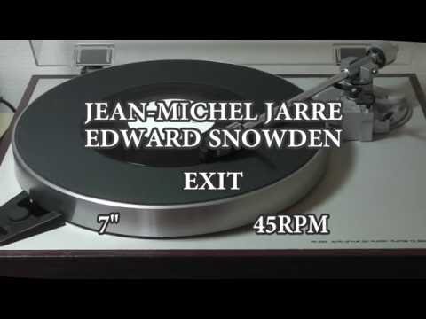 Jean-Michel Jarre & Edward Snowden: Exit [7" -- 45rpm]