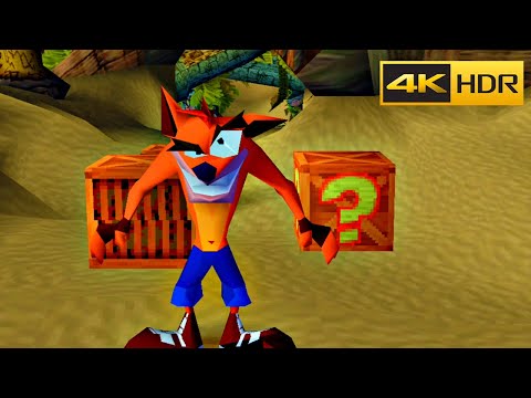 Crash Bandicoot in 4K HDR 60FPS - Gameplay - The adventure in high definition