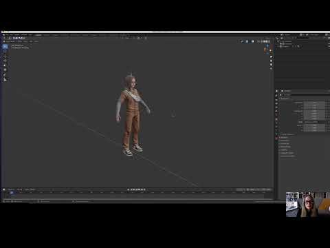 Avatar Creation with Ready Player, Mixamo, & Blender