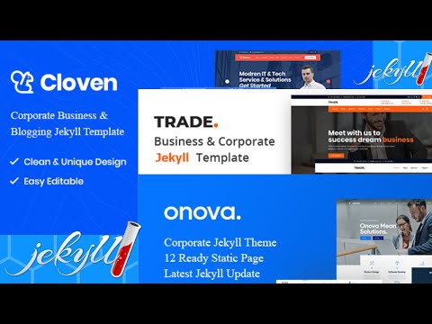 Best Jekyll bootstrap theme 2023 | Corporate Business Blog