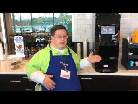 Watch video Hugs+Mugs Mentor explains his new coffee machine