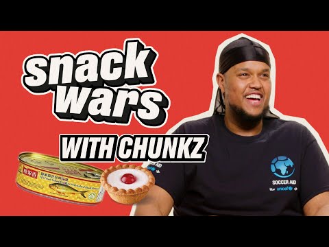 Chunkz Tries Weird Snacks From Around The World | Snack Wars | @LADbible TV