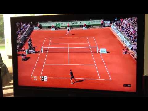 Federer vs Djokovic 37 shot rally!