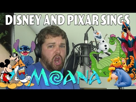 Disney and Pixar Sings Moana Medley