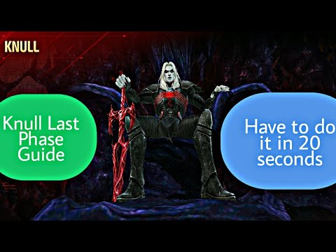 Knull Last Phase Special Trick - Marvel Future Fight