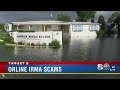 Online Irma scams