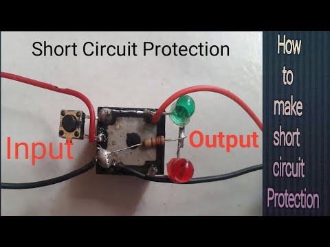 How to make Short circuit Protection with Relay | Basic Electronic | Electro Fever
