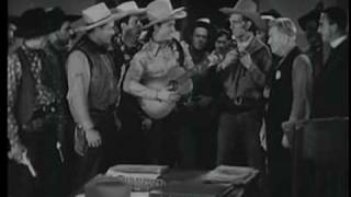 Roy Rogers &amp; Smiley Burnette, &quot;Sing a Little Song About Anything&quot; in &quot;Billy the Kid Returns&quot; (1938)