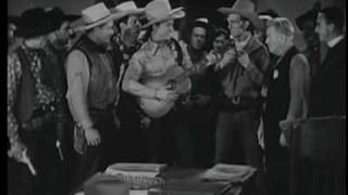 Roy Rogers & Smiley Burnette, "Sing a Little Song About Anything" in "Billy the Kid Returns" (1938)