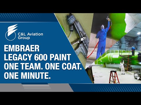 Painting a Legacy Aircraft in Under 1 Minute
