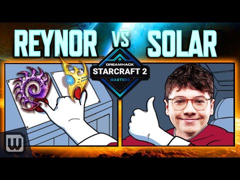 StarCraft 2: Reynor's SWARM PROTOSS vs Solar!