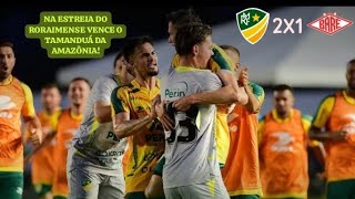 Monte Roraima 2X1 Baré - Campeonato Roraimense 2026 | 1° Rodada.