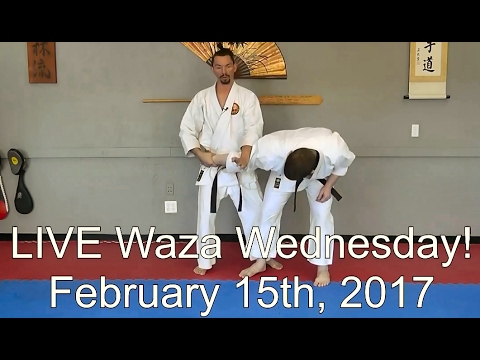 Announcement: LIVE Waza Wednesday, and a Joint Lock Webinar!
