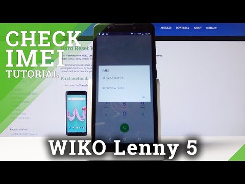 How to Check IMEI and SN in WIKO Lenny 5 – IMEI and Serial Number